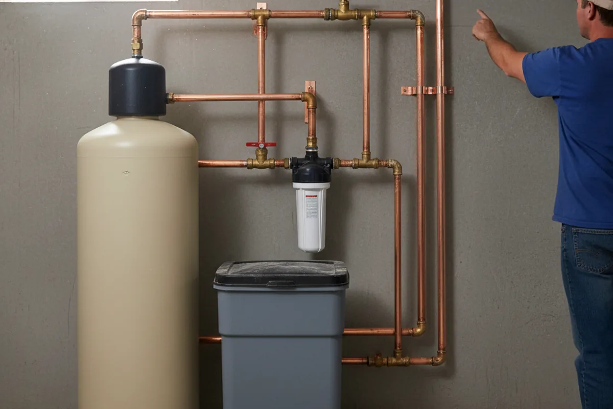 Whole-house water treatment system installed in Bradford